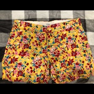 J. Crew floral shorts